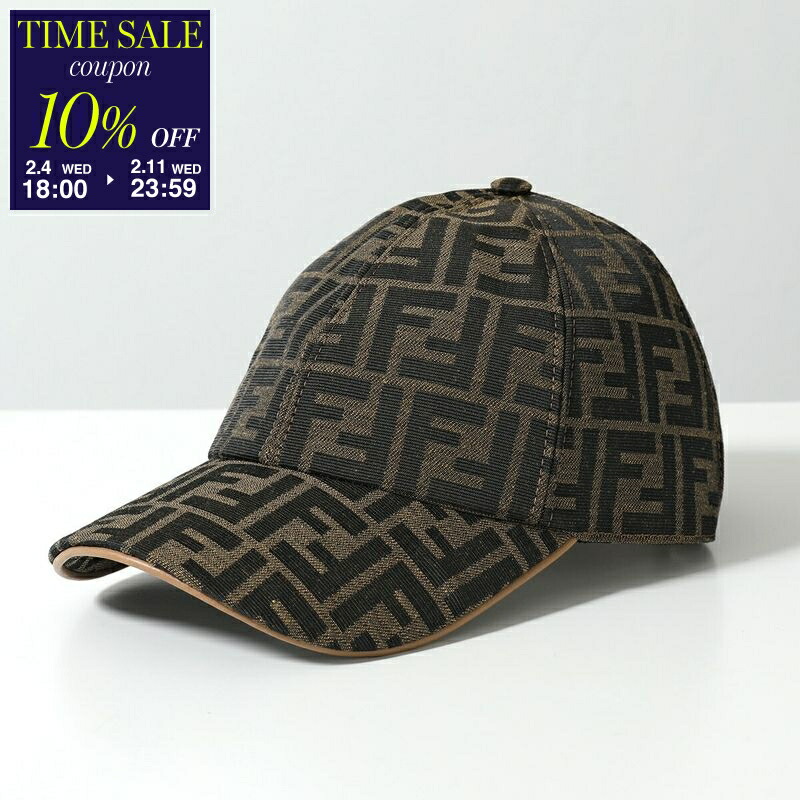 楽天市場】フェンディ FENDI ベースボールキャップ ブラック メンズ