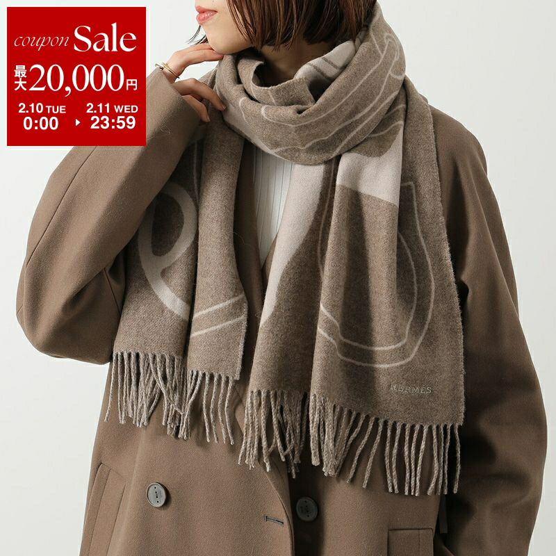 楽天市場】エルメス ストール バイアスH カシミヤ シルク アイボリー
