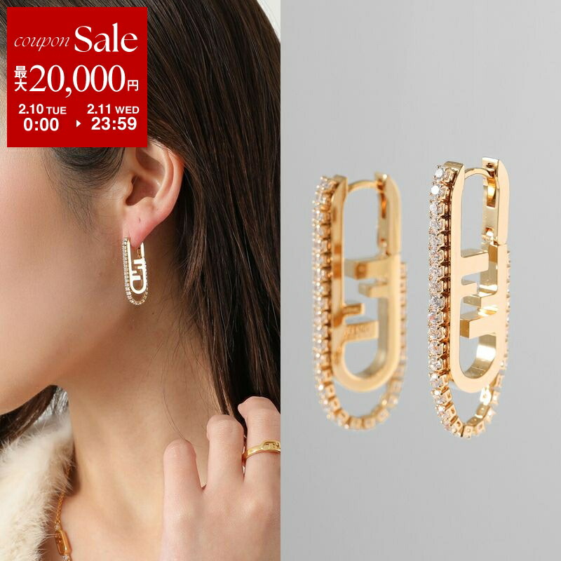 楽天市場】FENDI フェンディ ピアス 8AH320 A44G レディース オー