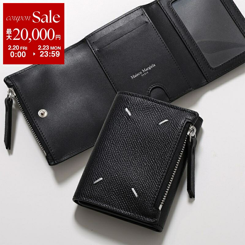楽天市場】MM6 エムエムシックス メゾンマルジェラ 三つ折り財布
