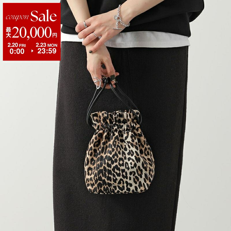 楽天市場】GANNI ガニー巾着バッグ A4465 5855 レディース