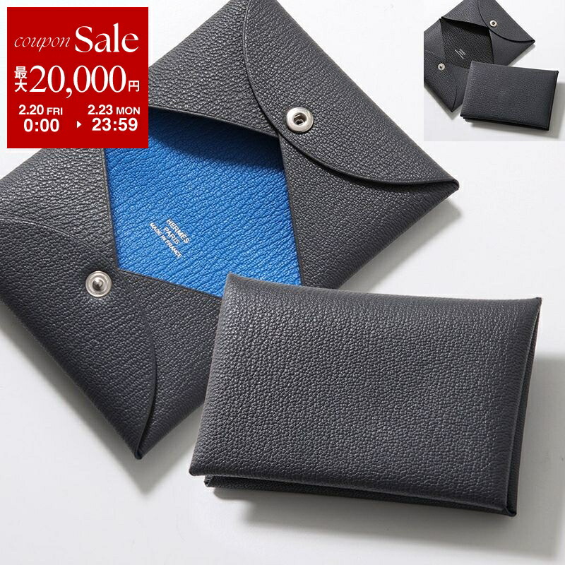 楽天市場】HERMES エルメス カードケース CALVI カルヴィ 044164CK