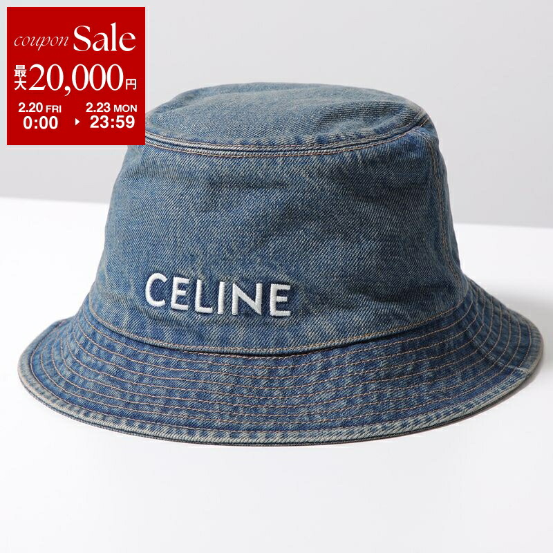 楽天市場】CELINE セリーヌ バケットハット 2AUO4968P.38UB メンズ