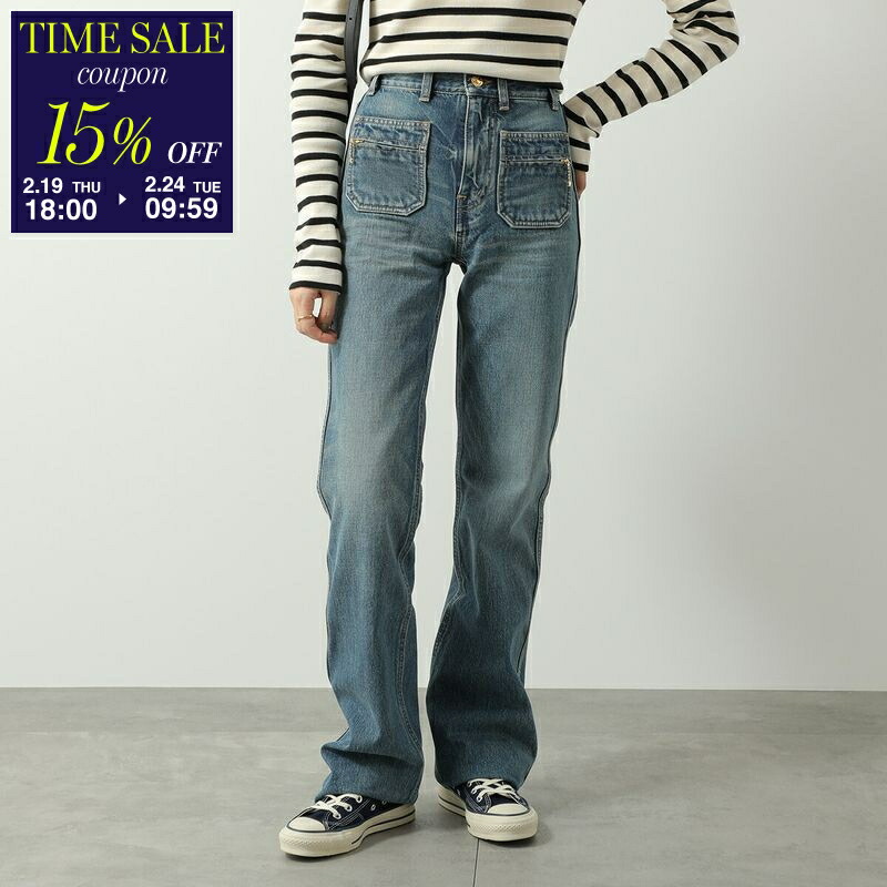 楽天市場】セリーヌ パンツ カート ジーンズ デニム ブルー レディース