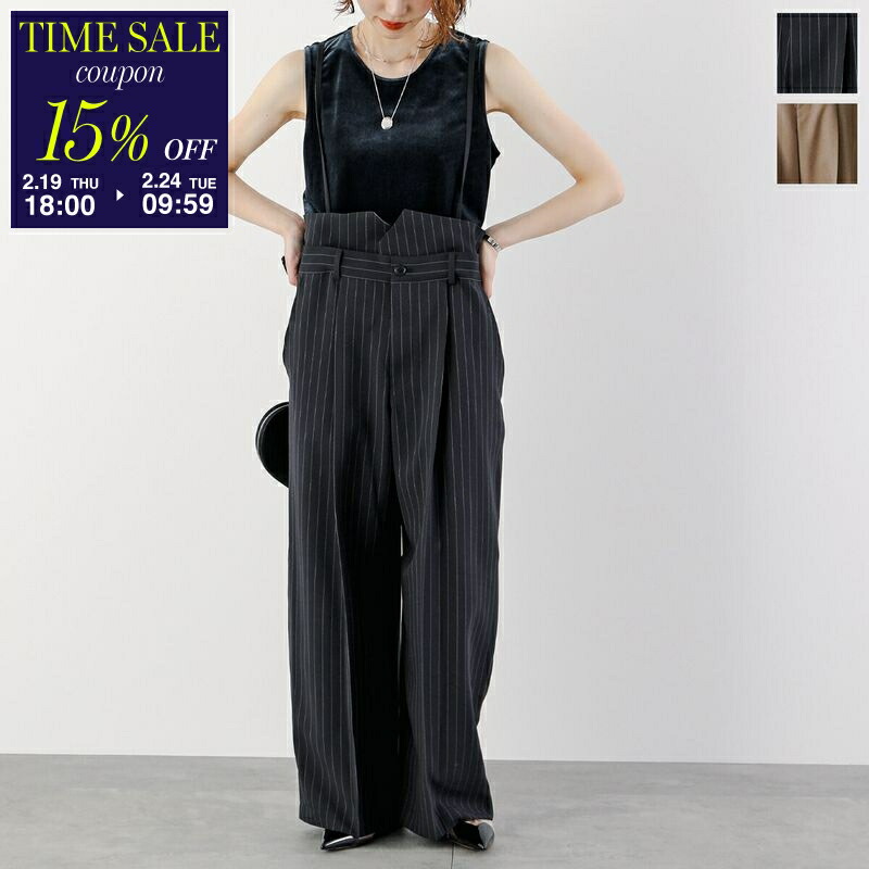 楽天市場】CHIGNON シニヨン サスペンダーパンツ 3853-465BT