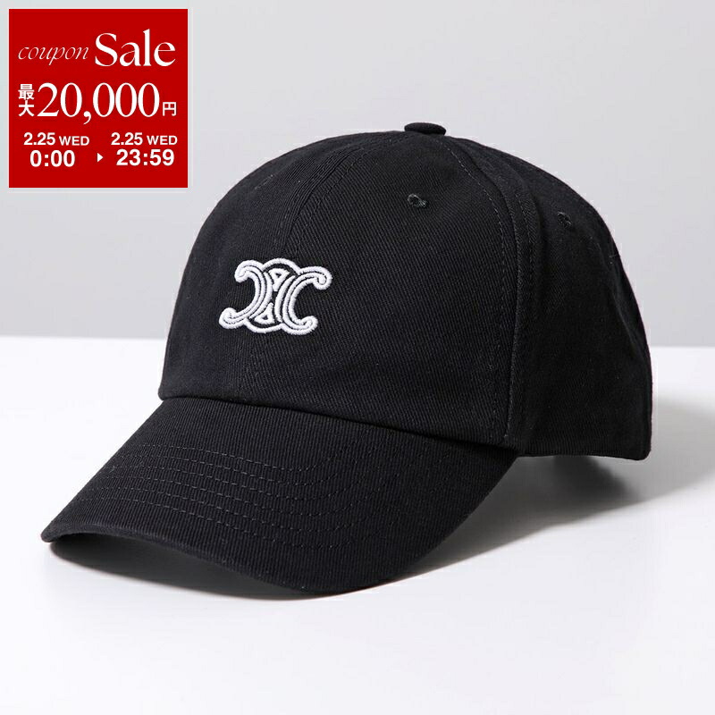 楽天市場】CELINE セリーヌ ベースボールキャップ 2AUS9495R.38CE
