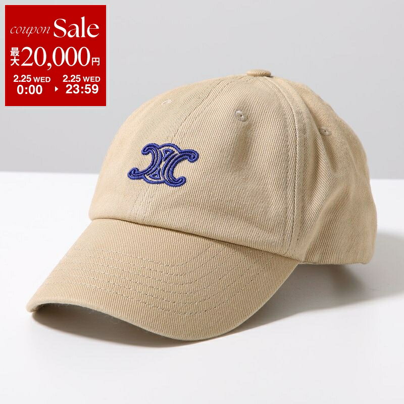 楽天市場】CELINE セリーヌ ベースボールキャップ 2AUS9815V.08TI