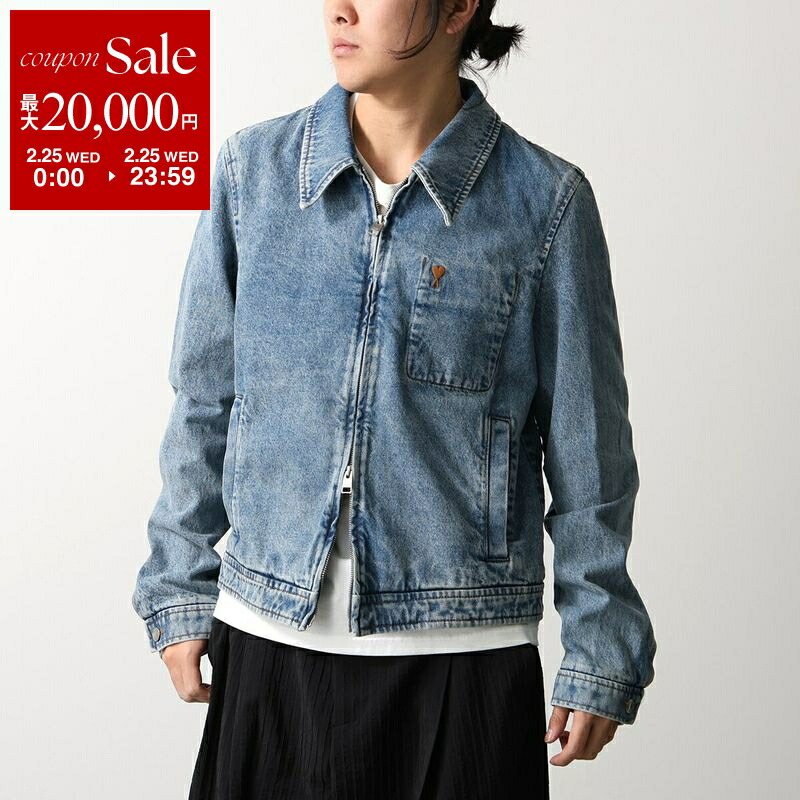 楽天市場】AMI Paris アミ パリス デニムジャケット シャツ AMI HEART