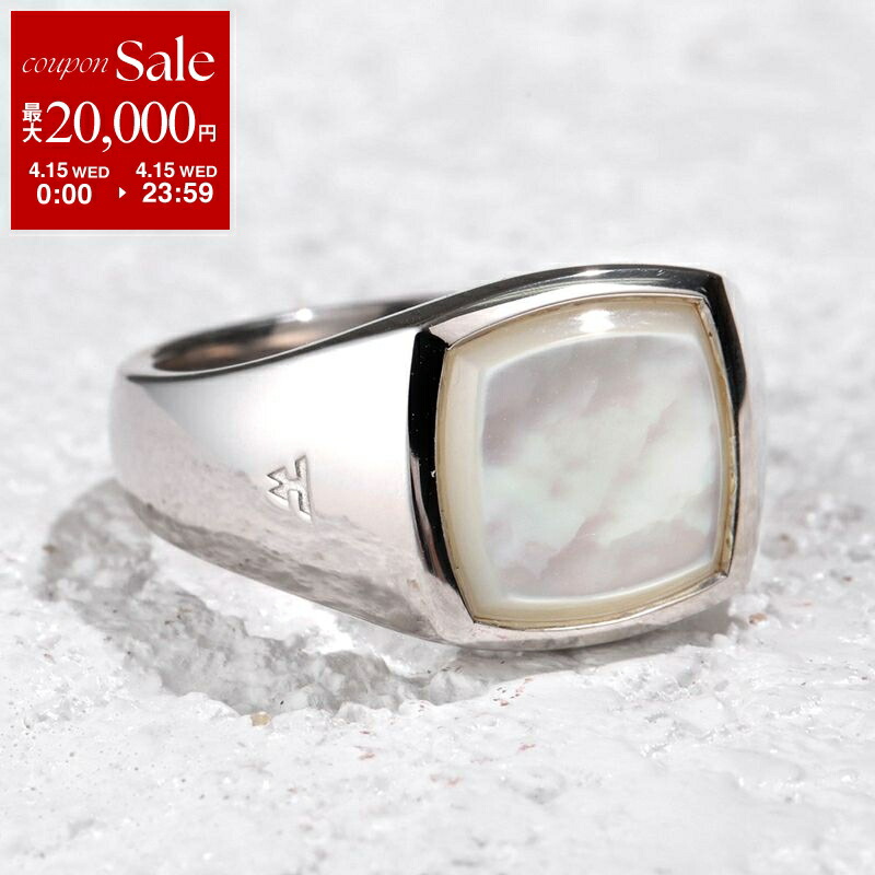 楽天市場】TOMWOOD トムウッド リング メンズ Cushion Green Marble 
