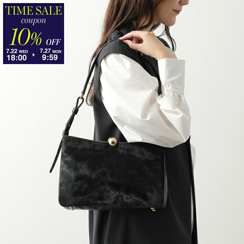 【10％OFFクーポン対象・7/22-18時～】Furla フルラ ハンドバッグ SFERA SOFT M スフェラ ソフト WB01403 BX4461 レディース レザー ショルダーバッグ ハラコ ロゴ 鞄 O6000/NERO【cp_ten】｜インポートセレクトmusee