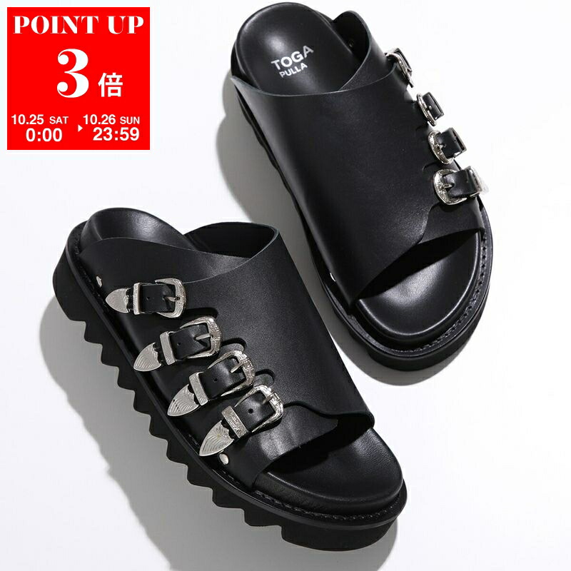 TOGA PULLA Western Buckle フラットサンダル 楽天市場】TOGA PULLA トーガ プルラ サンダル Western Buckle