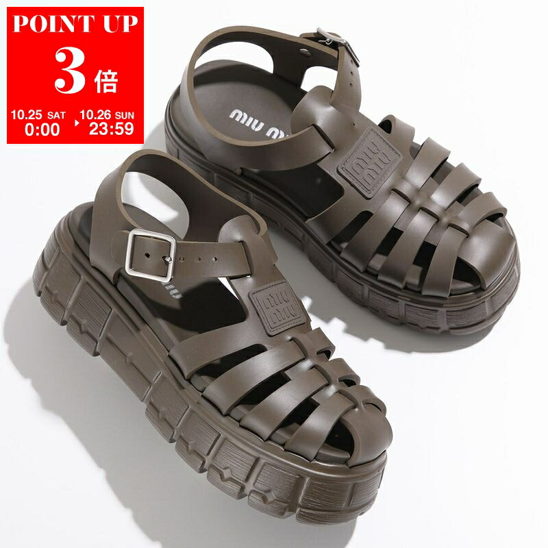 MIUMIUのサンダル 楽天市場】【10％OFF対象｜決算SALE】MIU MIU ミュウミュウ