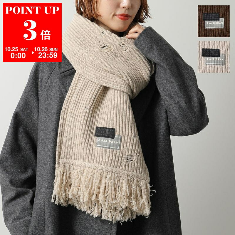 楽天市場】MM6 エムエムシックス メゾンマルジェラ マフラー