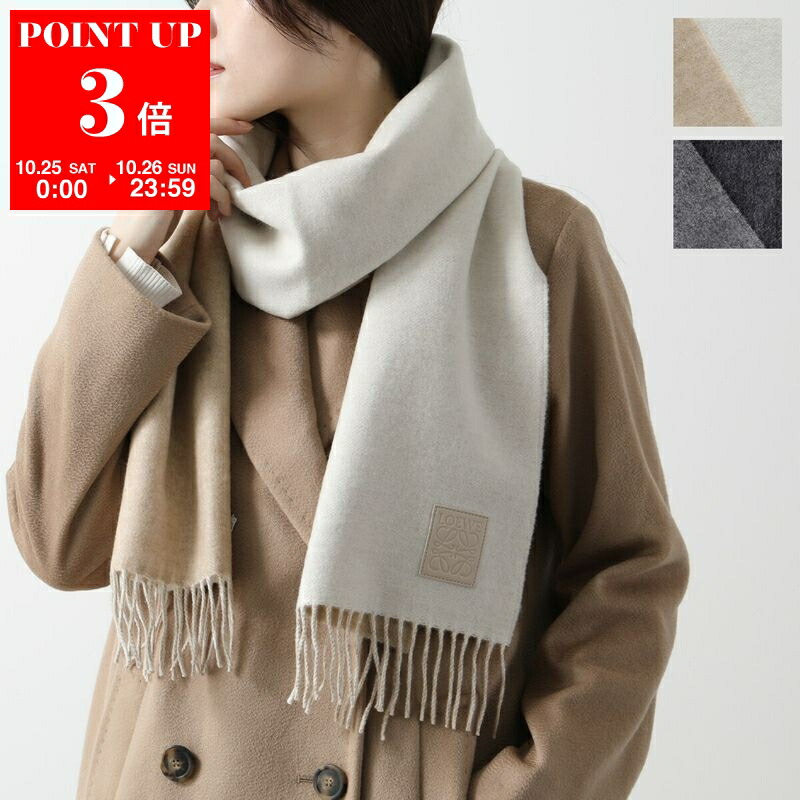 LOEWE マフラー ロエベ ロエベマフラー LOEWEマフラー モヘア混紡 LOEWE ロエベ マフラー F811257X03 メンズ モヘア ウール ロゴ