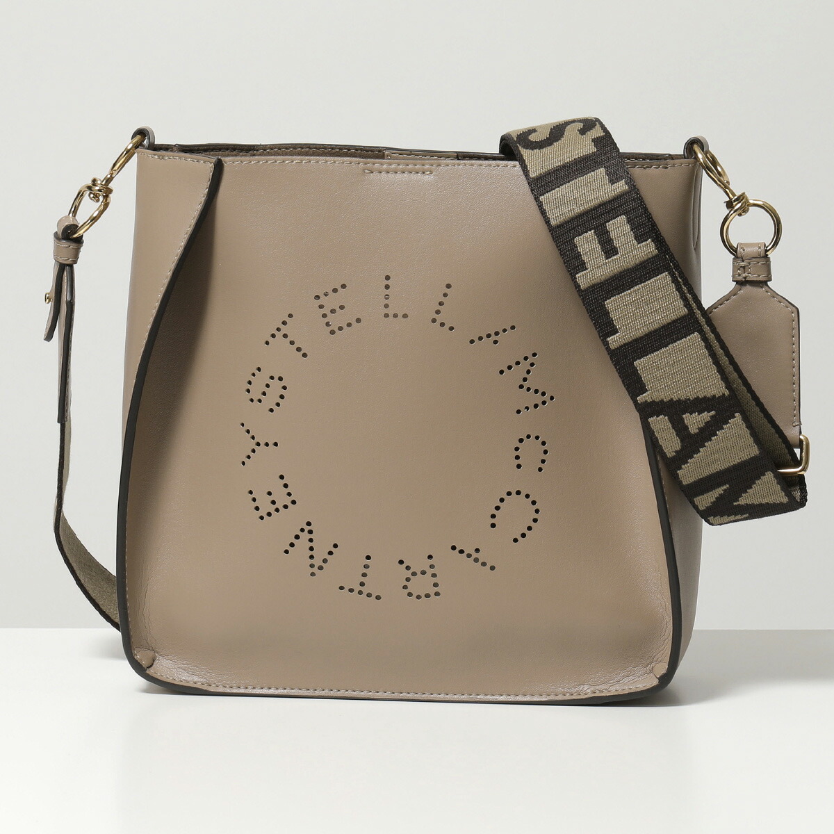 楽天市場 Stella Mccartney ステラマッカートニー W8542 2800 エコレザー ショルダーバッグ ポシェット ジャガードロゴベルト 鞄 レディース インポートセレクト Musee