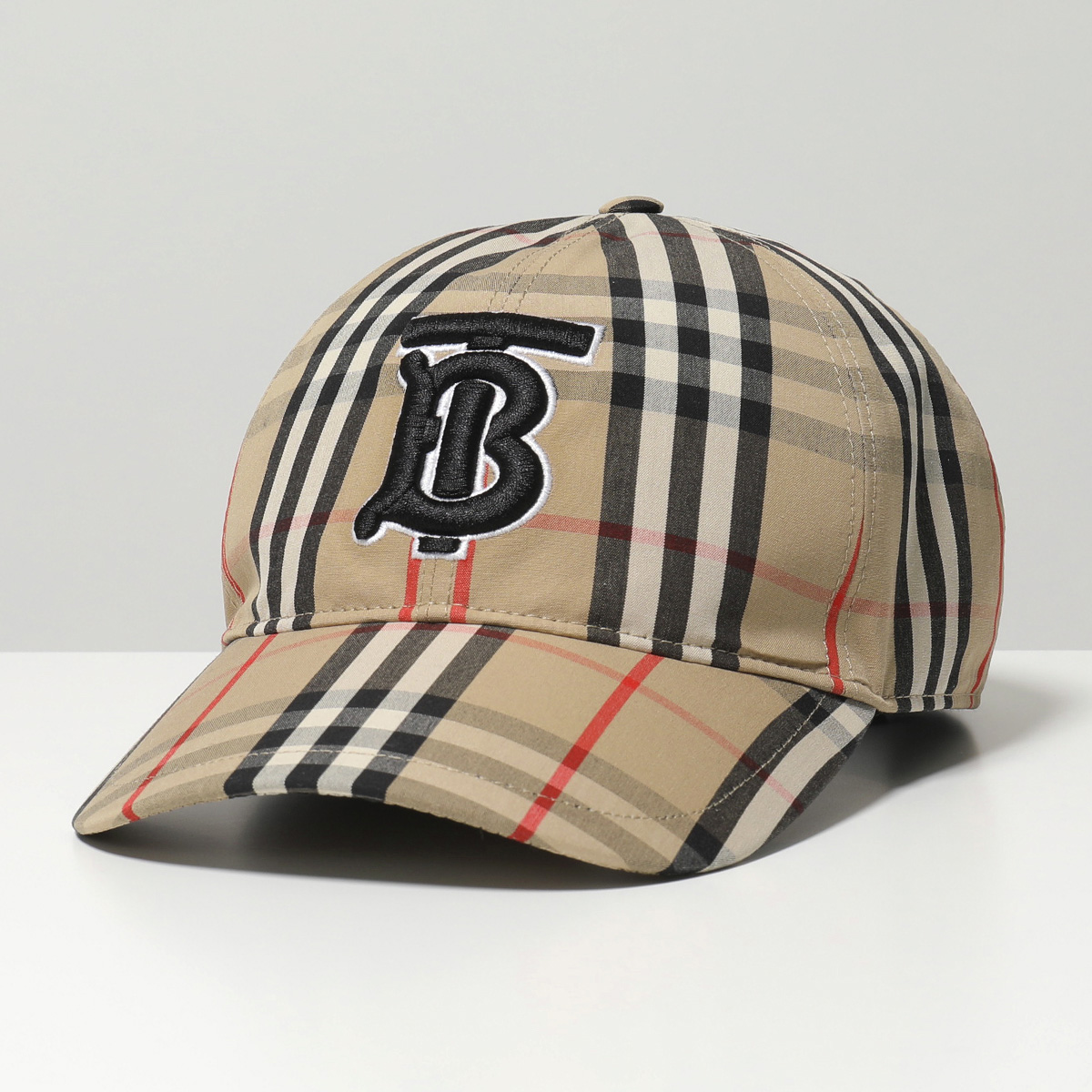 【楽天市場】BURBERRY バーバリー 8027502 バーバリーチェック×TB立体刺繍 ベースボールキャップ 帽子 ARCHIVE