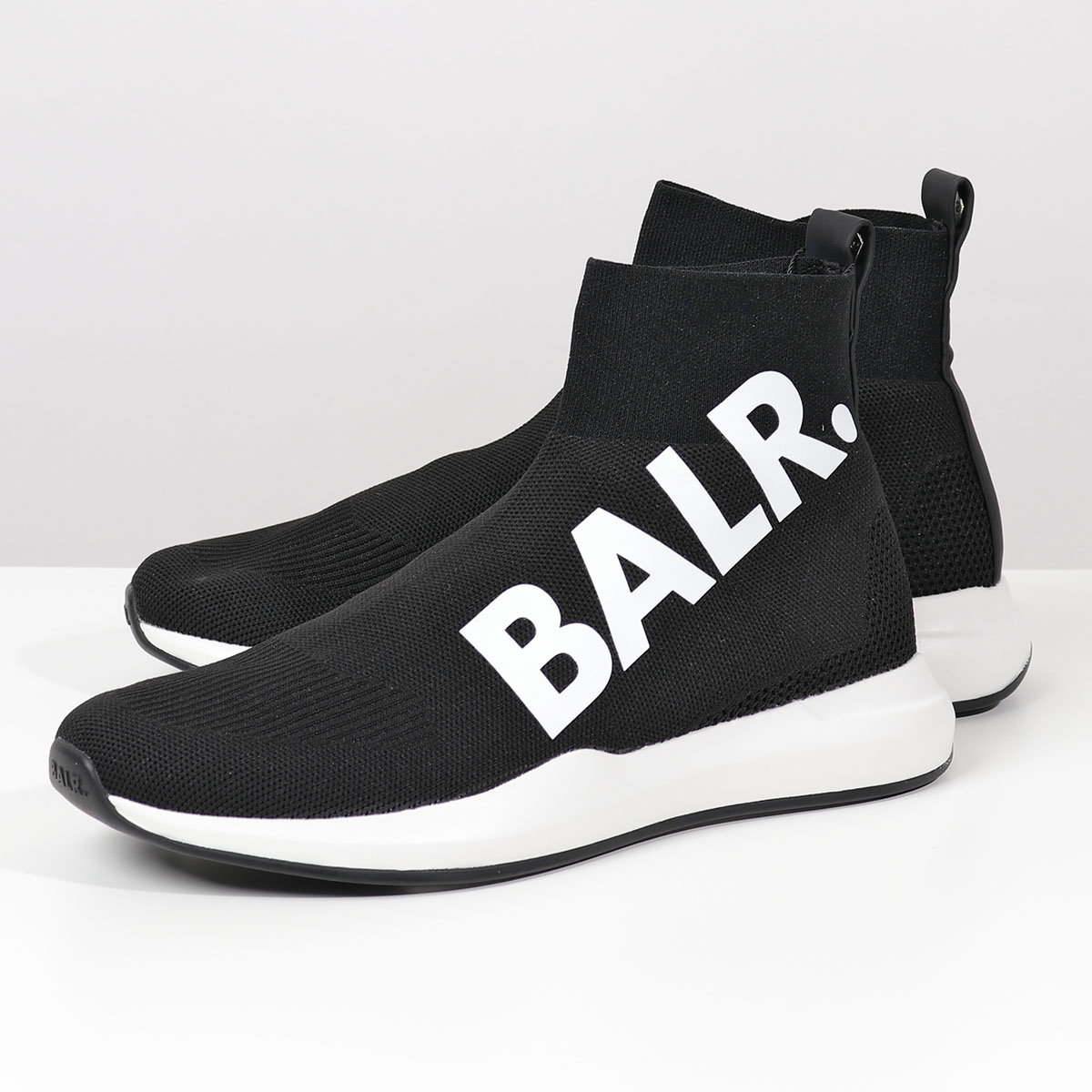 楽天市場 Balr ボーラー Ee Premium Sock Sneakers Big Brand ソックススニーカー シューズ Black 靴 メンズ インポートセレクト Musee