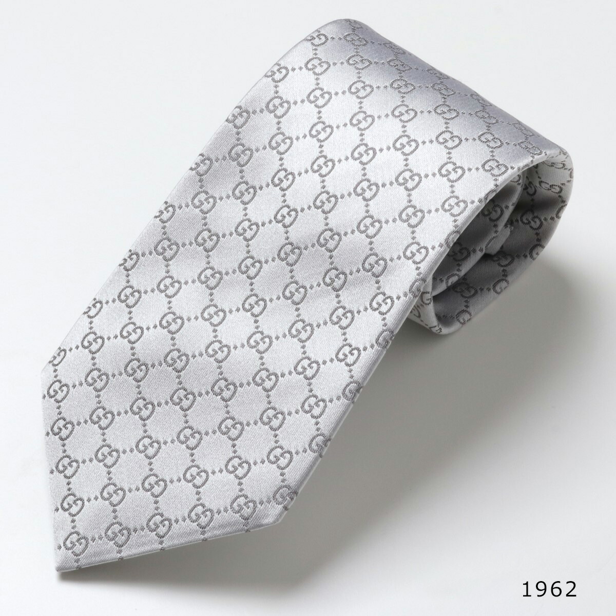 GUCCIグッチシルクネクタイ4565204B002メンズイタリア製GGロゴカラー10色