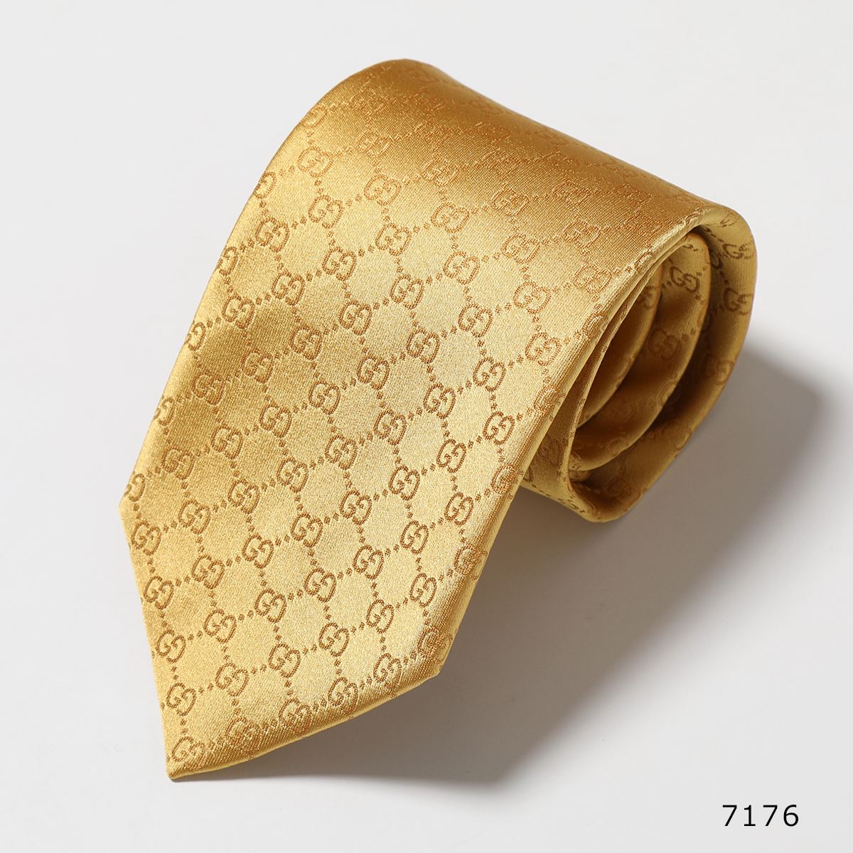 GUCCIグッチシルクネクタイ4565204B002メンズイタリア製GGロゴカラー10色