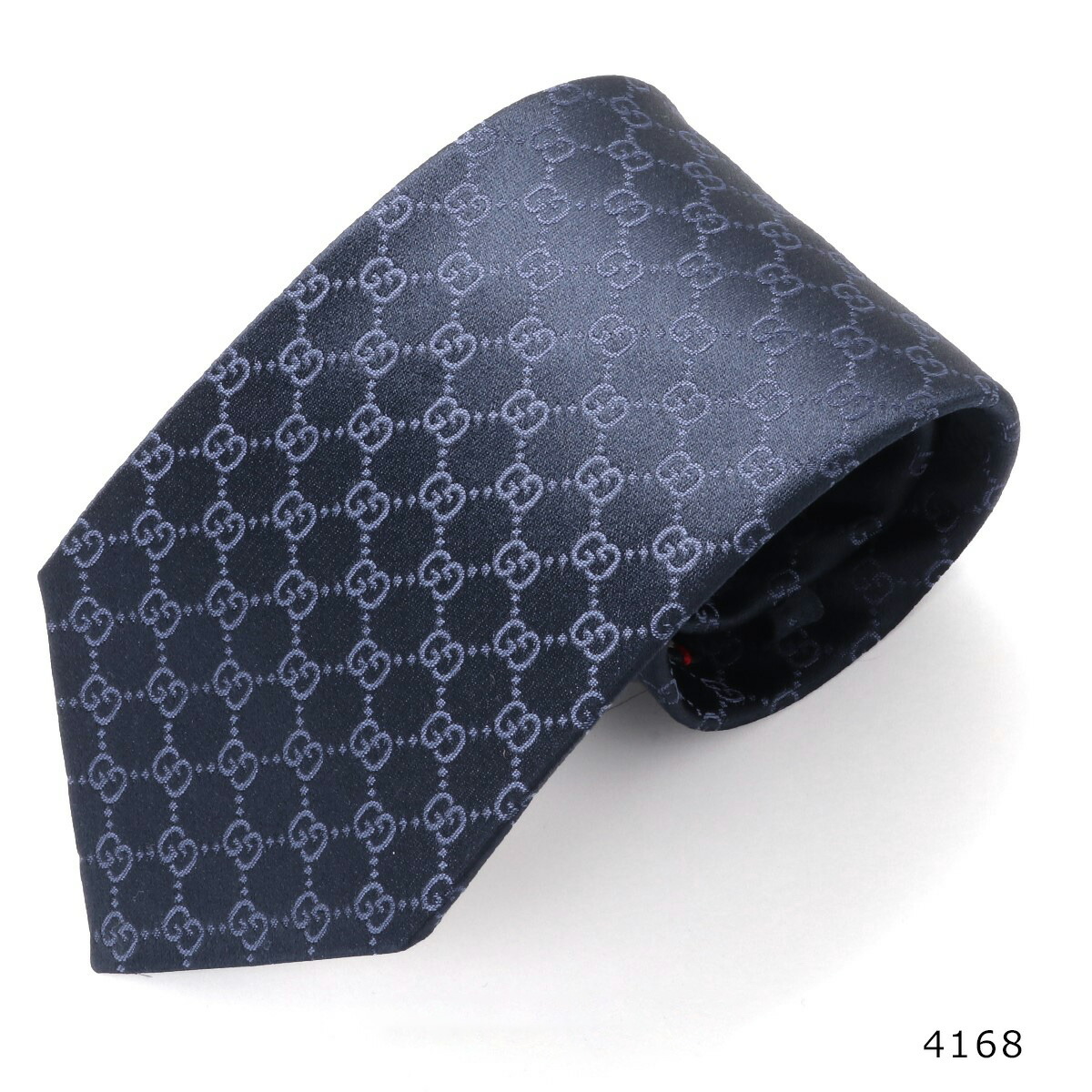 GUCCIグッチシルクネクタイ4565204B002メンズイタリア製GGロゴカラー10色