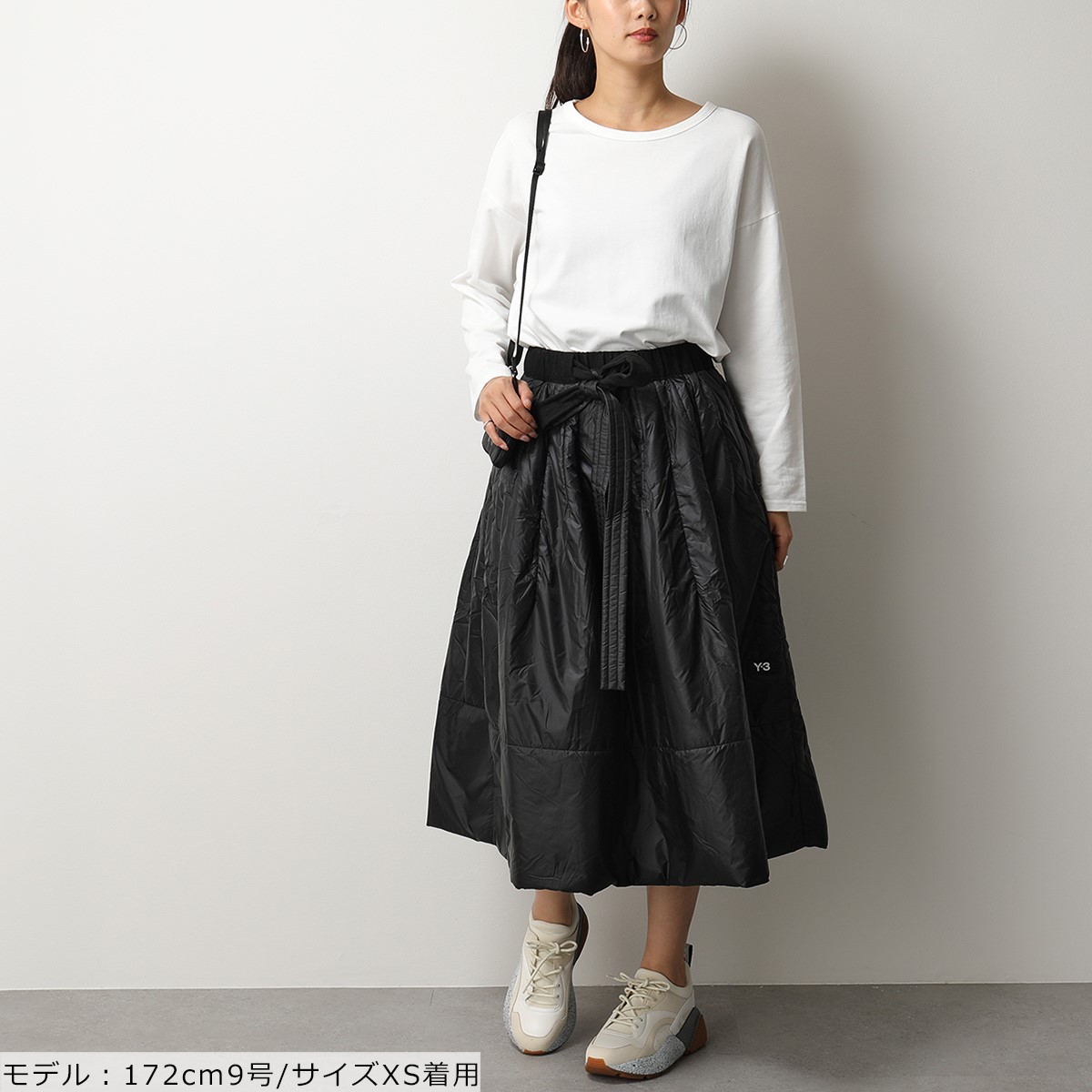 楽天市場 Y 3 ワイスリー Adidas アディダス Yohji Yamamoto Gk4842 スカート ナイロン パデッドスカート Black レディース インポートセレクト Musee