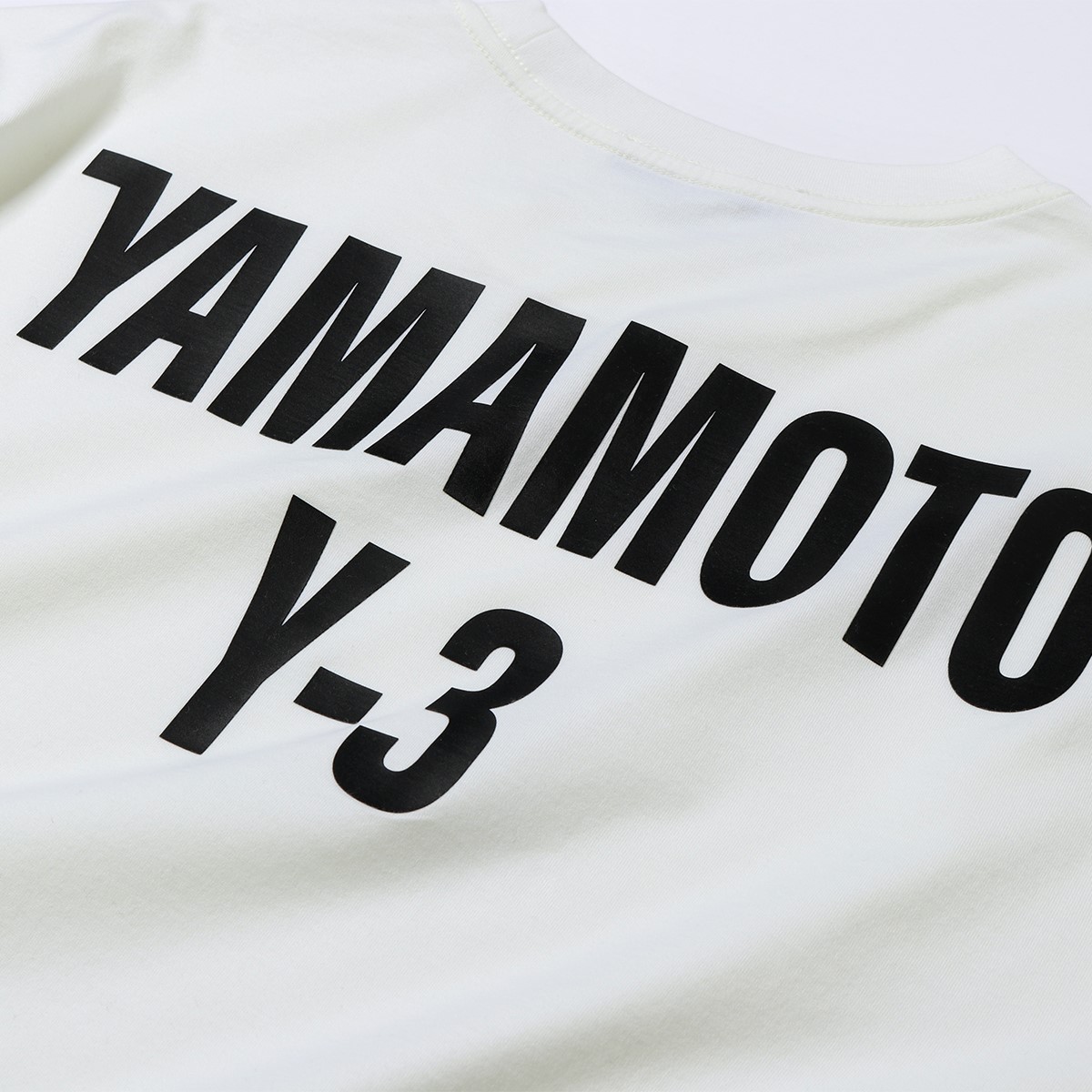 楽天市場 Y 3 ワイスリー Adidas アディダス Yohji Yamamoto Gk4367 カットソー クルーネック 長袖 Tシャツ ロンt コットン バックロゴ Owhite メンズ インポートセレクト Musee