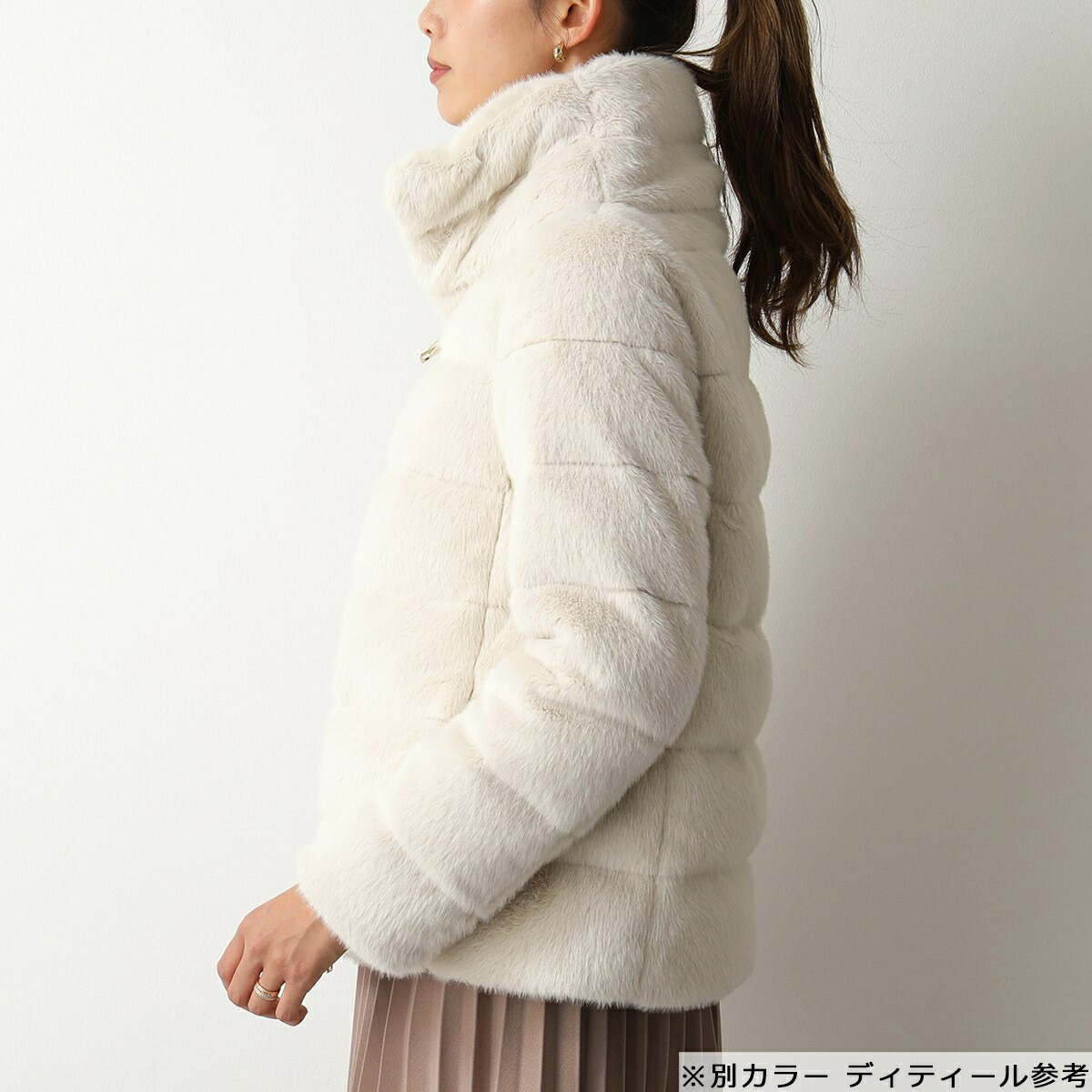 Herno ヘルノ Pi1166d エコファー 9300 ダウンジャケット スタンドネック ダウンコート ヘルノ 9300 レディース インポートセレクト Musee 年秋冬新作