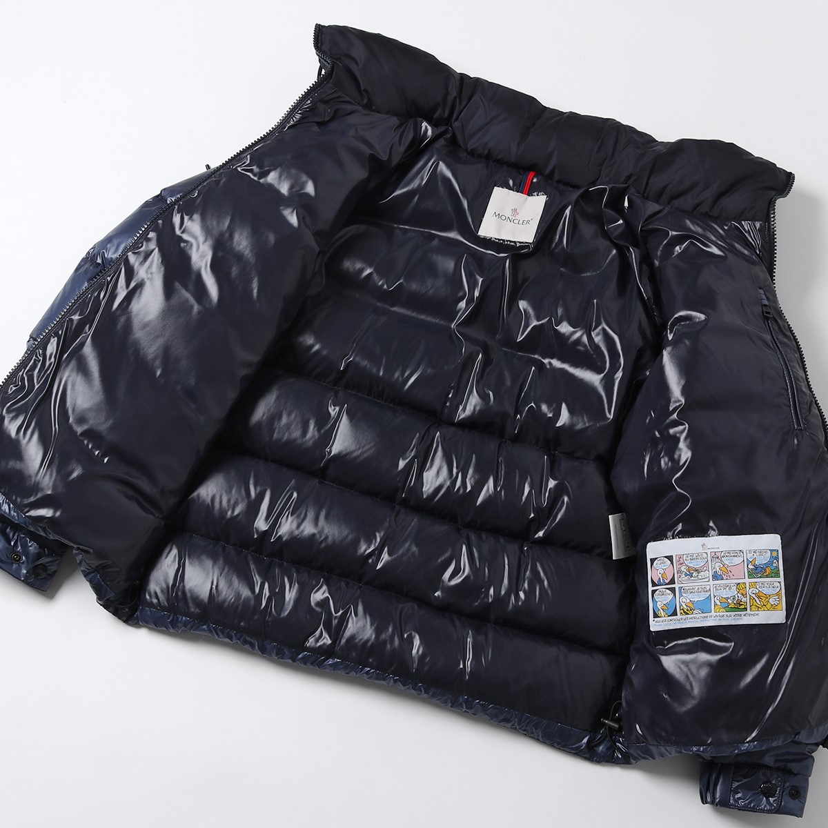 539mm ナイロン Musee ナイロン ラバーロゴパッチ 大きいサイズ有 Giubbotto モンクレール Moncler Moncler 74s ダウンジャケット フード収納 グッドプライス Badenne メンズ インポートセレクト バーデン Giubbotto