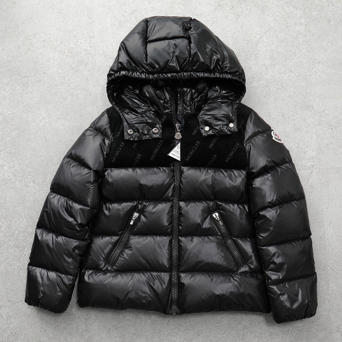 MONCLER モンクレール ダウン KIDS 12A 152 黒 sandiegokidsdentist.com