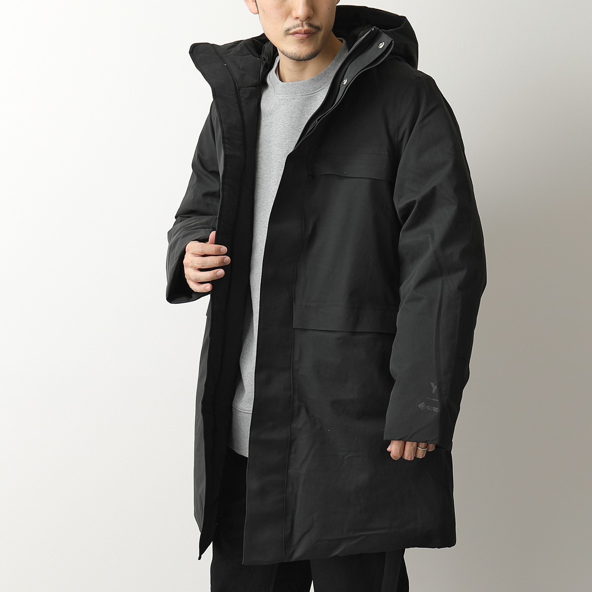 21a W新作 送料無料 コート ジャケット 防水 ゴアテックス Gk4570 Yamamoto Yohji アディダス Adidas ワイスリー Y 3 ダウンコート メンズ Black フード付き Sera M Com 21a W新作 送料無料 コート ジャケット 防水 ゴアテックス Gk4570 Yamamoto Yohji アディダス Adidas ワイスリー Y 3 ダウンコート メンズ Black フード付き Sera M Com