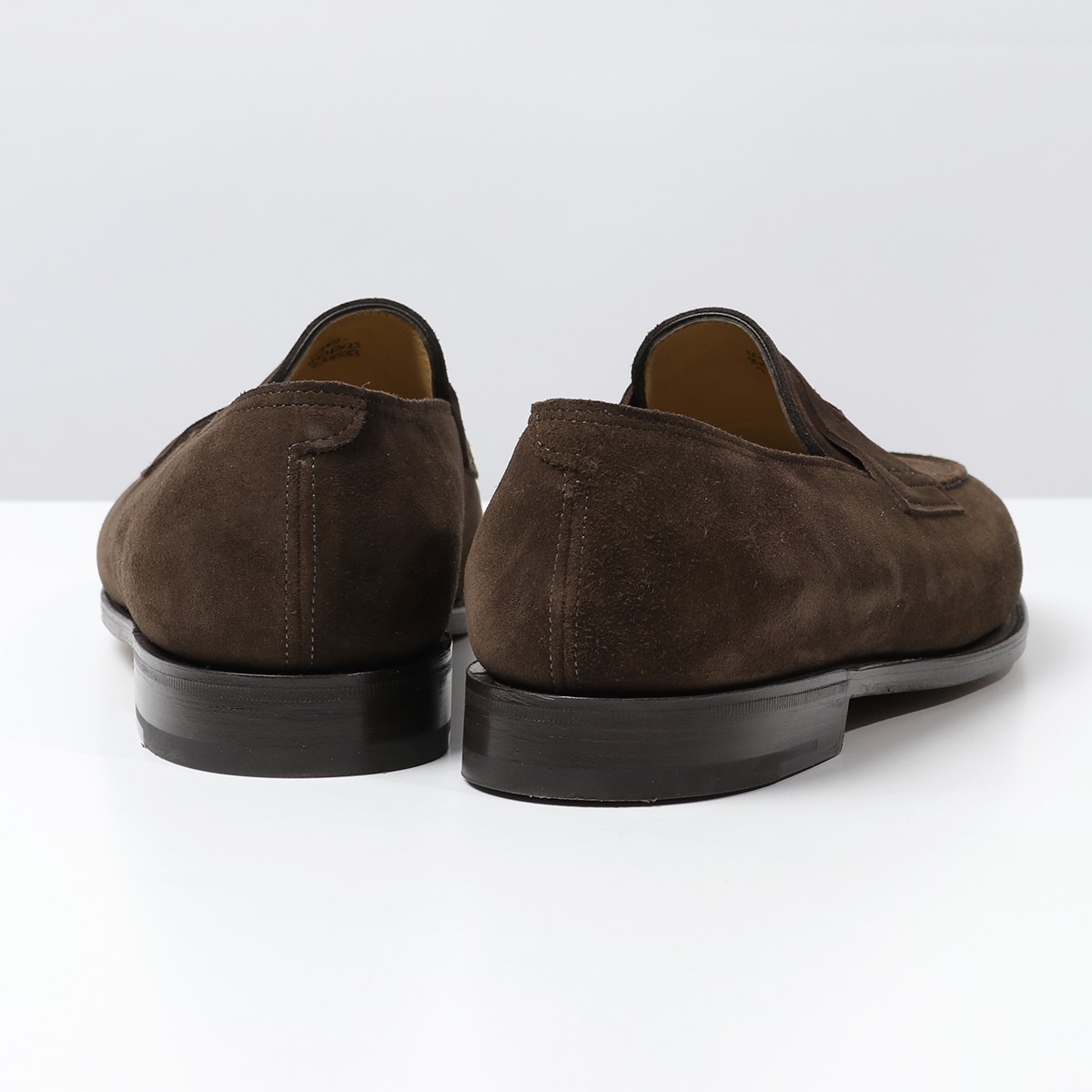 JOHN LOBB ジョンロブ ビジネス ロペス スウェード 靴 DARK-BROWN