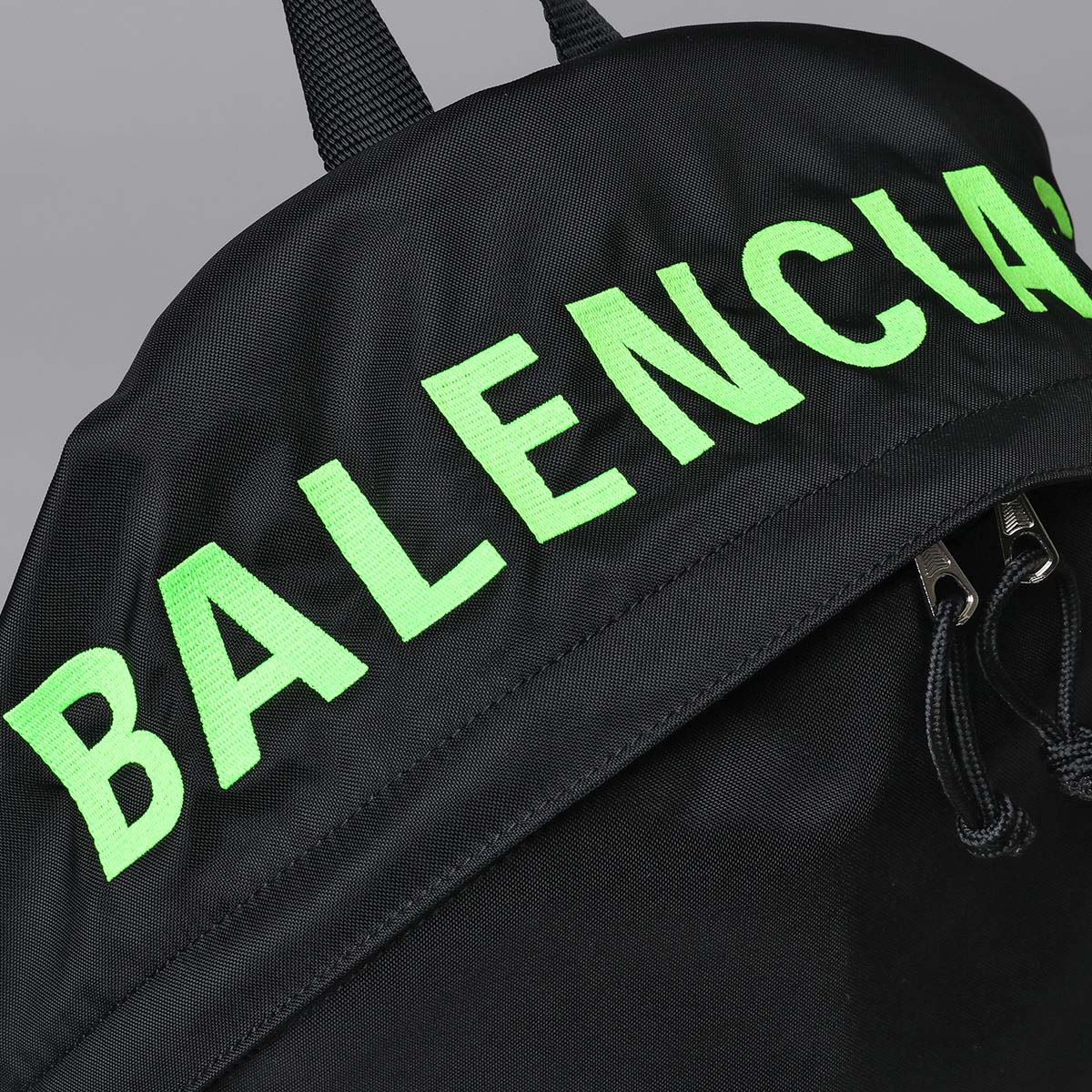 楽天市場 Balenciaga バレンシアガ H853x Wheel Backpack リュック バックパック ロゴ ナイロン 1068 Blk Blk L Fluo Gree メンズ レディース インポートセレクト Musee