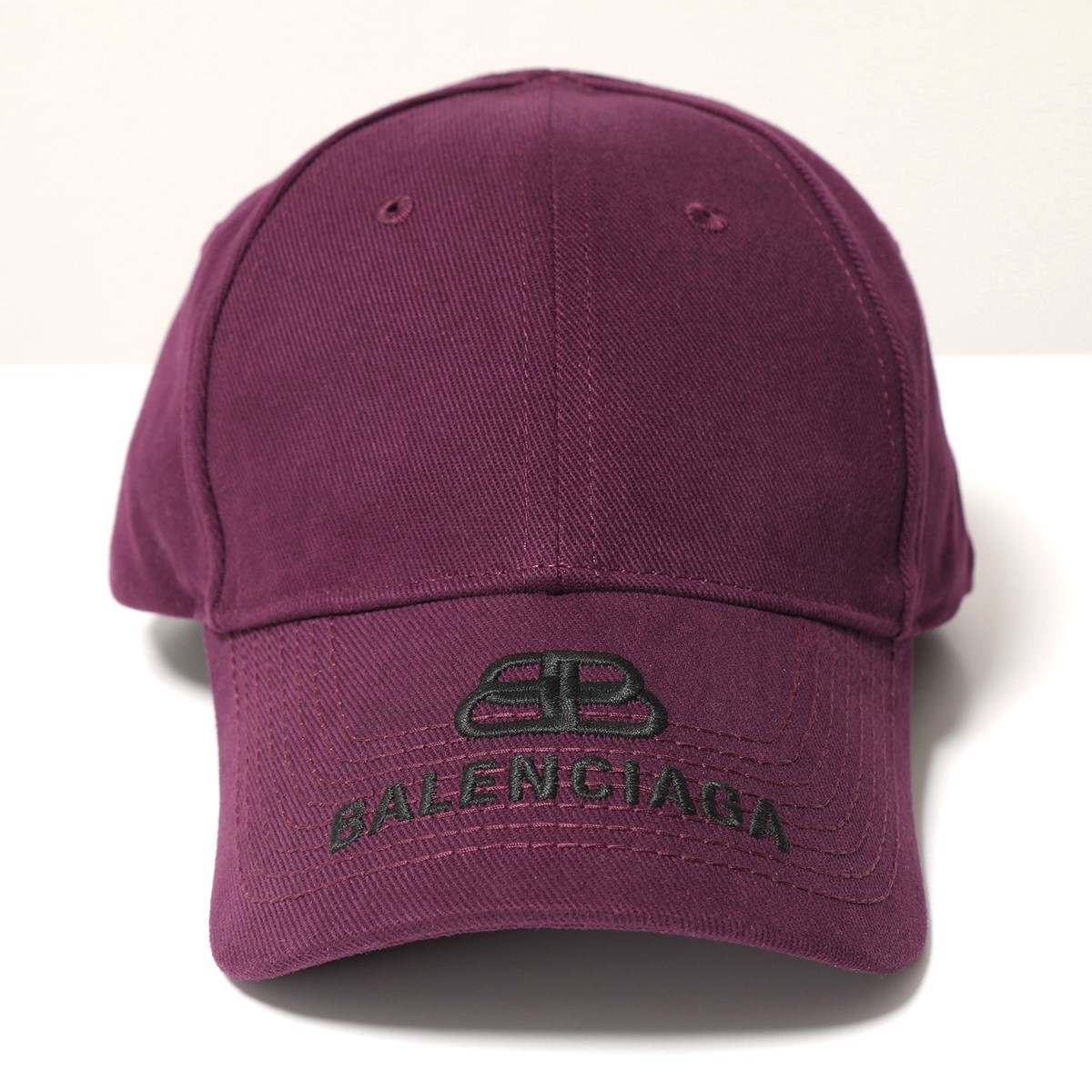 楽天市場 Balenciaga バレンシアガ 410b2 5060 Hat Visor Cap ロゴ刺繍 ベースボールキャップ 帽子 メンズ インポートセレクト Musee