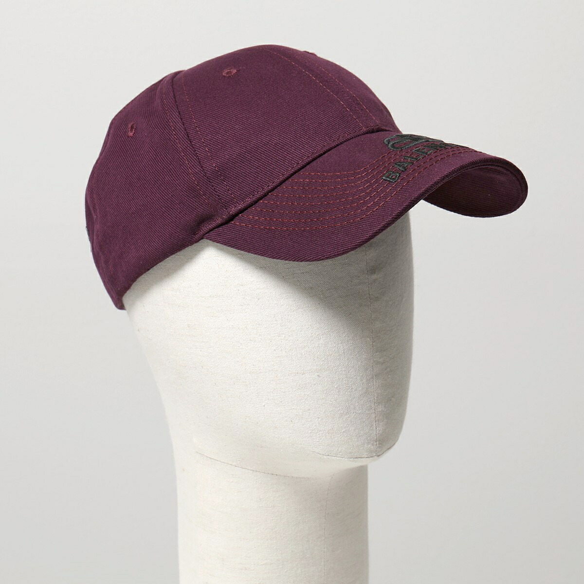 楽天市場 Balenciaga バレンシアガ 410b2 5060 Hat Visor Cap ロゴ刺繍 ベースボールキャップ 帽子 メンズ インポートセレクト Musee