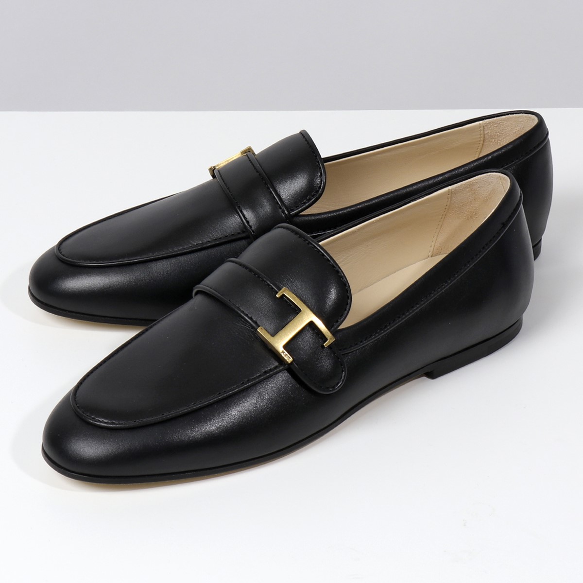 楽天市場 Tods トッズ Xxw79a0cx60goc Timeless タイムレス レザー ローファー シューズ 靴 B999 Nero レディース インポートセレクト Musee