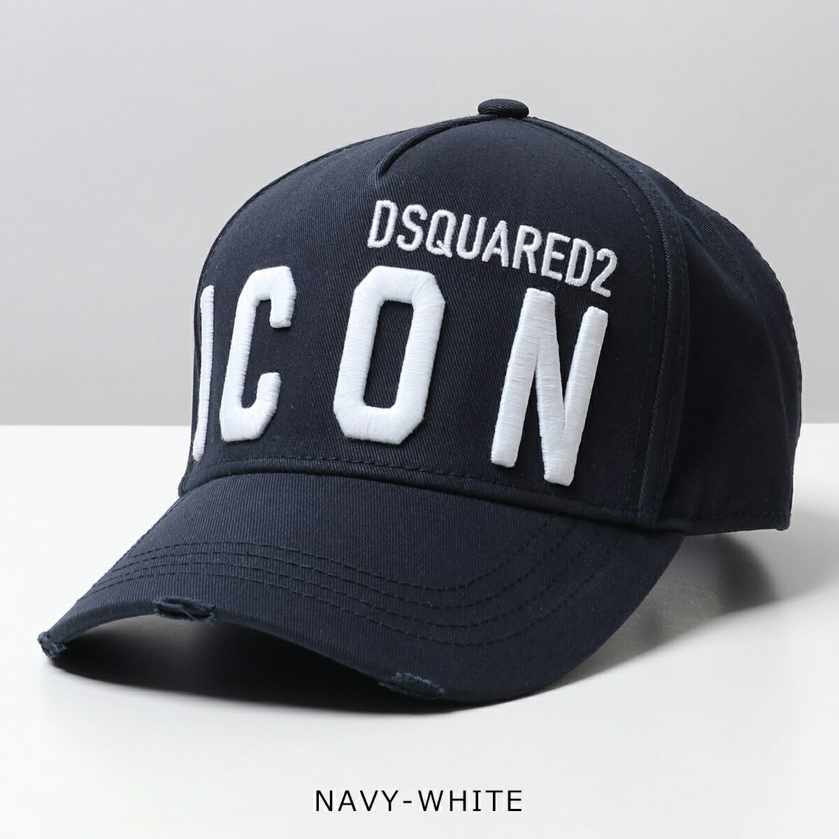 訳あり ベースボールキャップ コットン カラー4色 Cap Baseball Icon 05c m0412 ディースクエアード Dsquared2 帽子 メンズ 21aw Ss 10 ダメージ加工 立体ロゴ刺繍 メンズ帽子 Www Janvier Labs Com