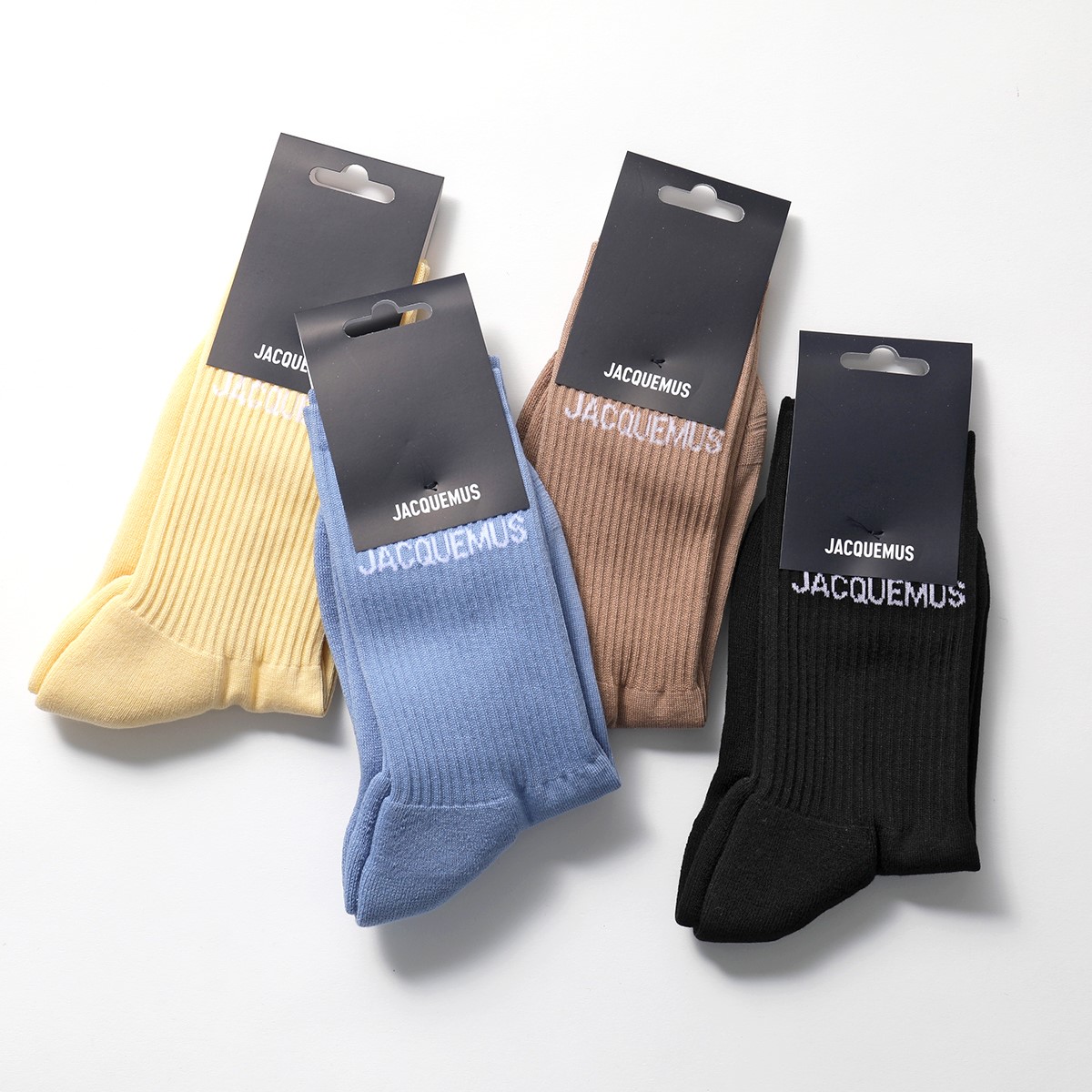 楽天市場 Jacquemus ジャックムス 211ac09 211 Les Chaussettes カラー4色 リブ ソックス 靴下 ロゴ レディース インポートセレクト Musee