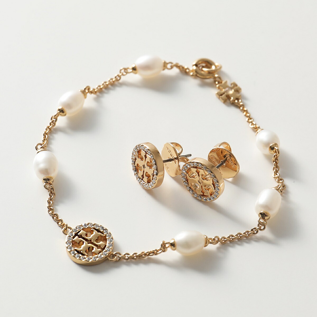 高い品質 楽天市場 Tory Burch トリーバーチ 2点セット ミラー パヴェ ブレスレット スタッズ ピアス パール スワロフスキー 7 Tory Gold Crystal レディース インポートセレクト Musee 最安値 Www Olicitante Com Br