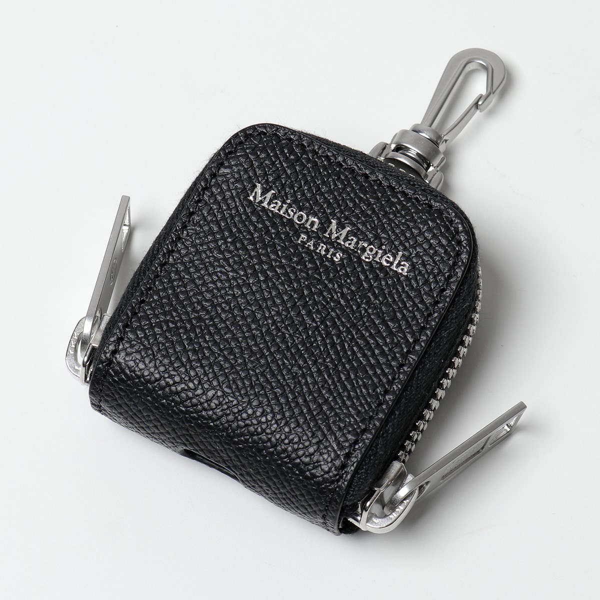 Maison Margiela 住屋マルジェラ 11 S55vt0076 P0399 Airpods格 ロゴタイプ レザ エンボス工業 T8013 メンズ レディース Icarebrasil Com