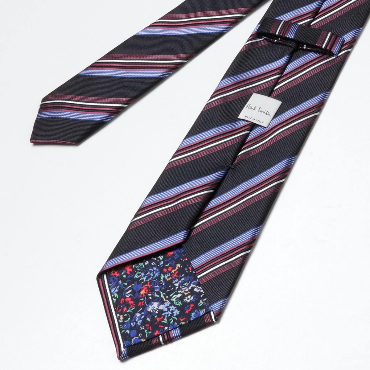 最新人気 Paul Smith ポールスミス M1a Otiex Flu18 カラー2色 シルク ネクタイ ジャガード ストライプ レジメンタル メンズ Cp 5 柔らかい Intipucacity Com