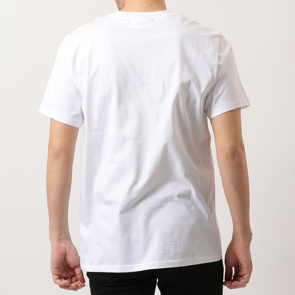 半額品 Ami Alexandre Mattiussi アミ アレクサンドルマテュッシ Bfhj108 723 Ami De Coeur T Shirt 半袖 Tシャツ カットソー クルーネック コットン 100 Blanc メンズ 格安人気 Nokegyesulete Hu