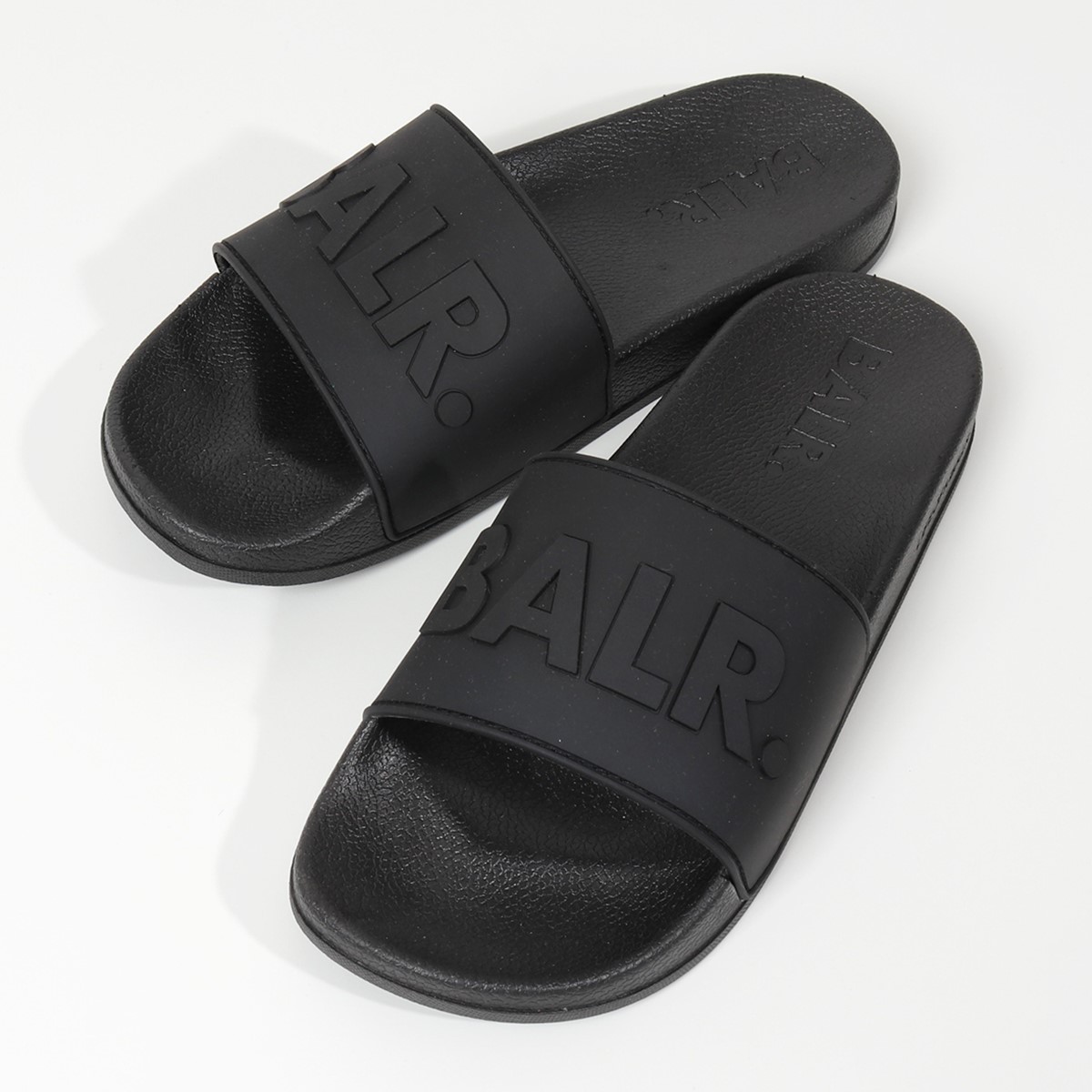 訳有 Balr ボーラー B Slider カラーblack Black シャワーサンダル スポーツ サンダル スポサン シューズ ロゴ 靴 メンズ Mikkabi Jp