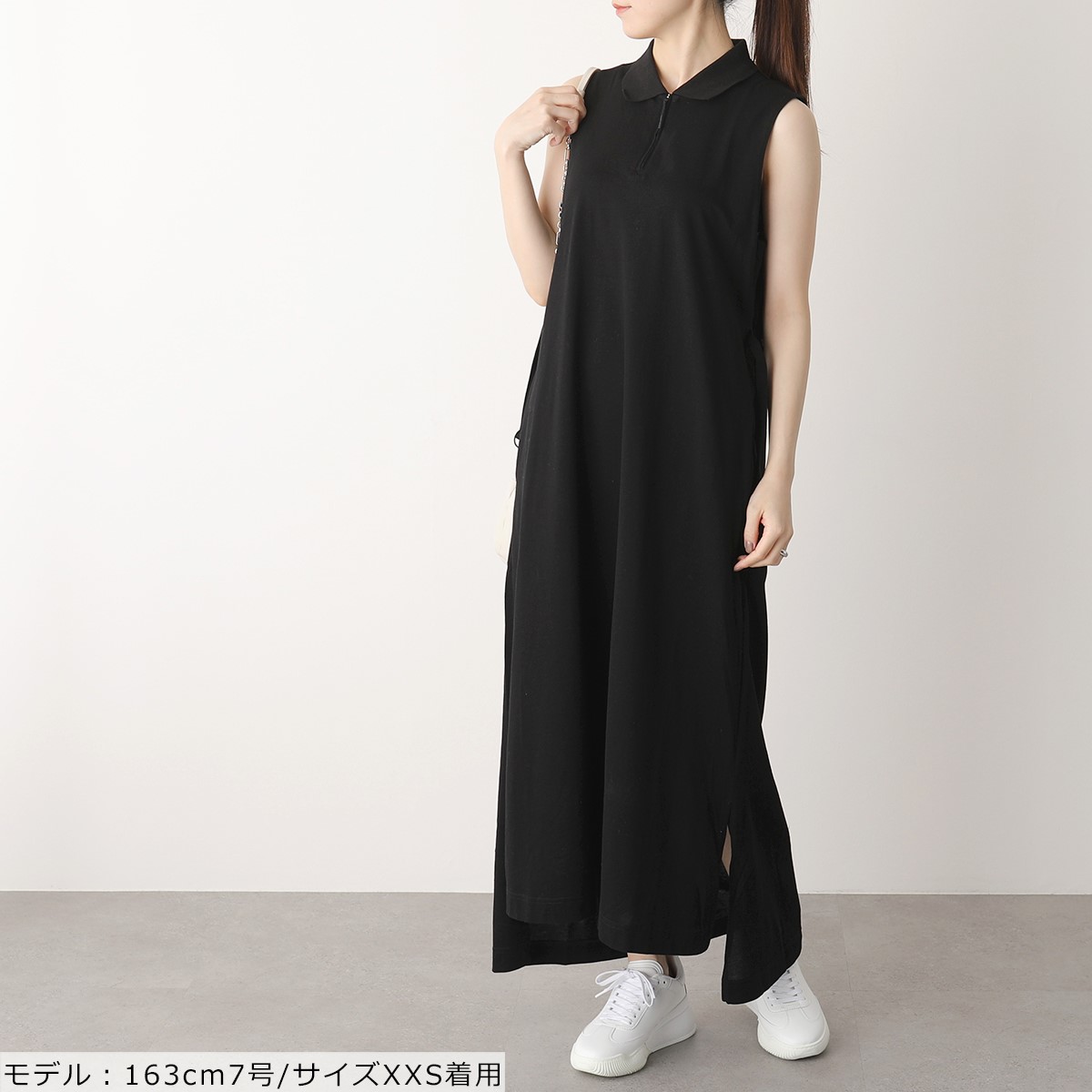 公式 Y 3 ワイスリー Adidas アディダス Yohji Yamamoto Gv4354 ノースリープ ワンピース ロング丈 ドレス コットン Black レディース 信頼 Insfatima Com Ar