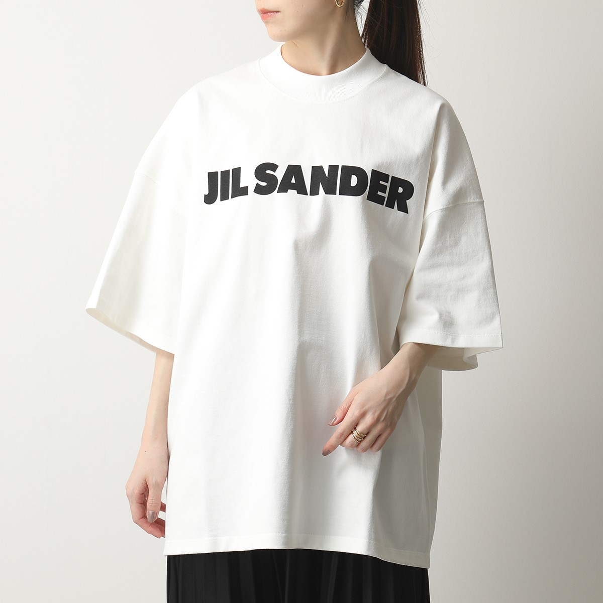 JIL SANDAR【ジルサンダー ブラウス グレージュ40】 日本卸値 www