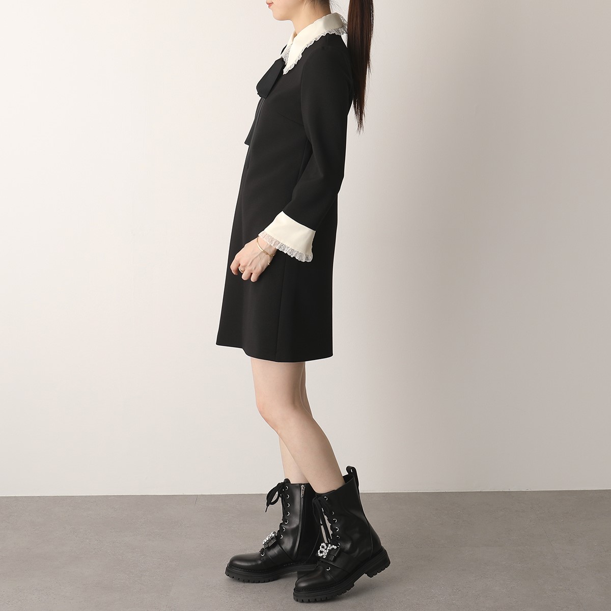楽天市場 Red Valentino レッドヴァレンティノ Vr3var 5mj ワンピース リボンボウタイ 襟付き バイカラー ストレッチ レース 0na Nero Avorio レディース インポートセレクト Musee 楽天市場 Red Valentino レッドヴァレンティノ Vr3var 5mj ワンピース リボンボウタイ 襟付き バイカラー ストレッチ レース 0na Nero Avorio レディース インポートセレクト Musee