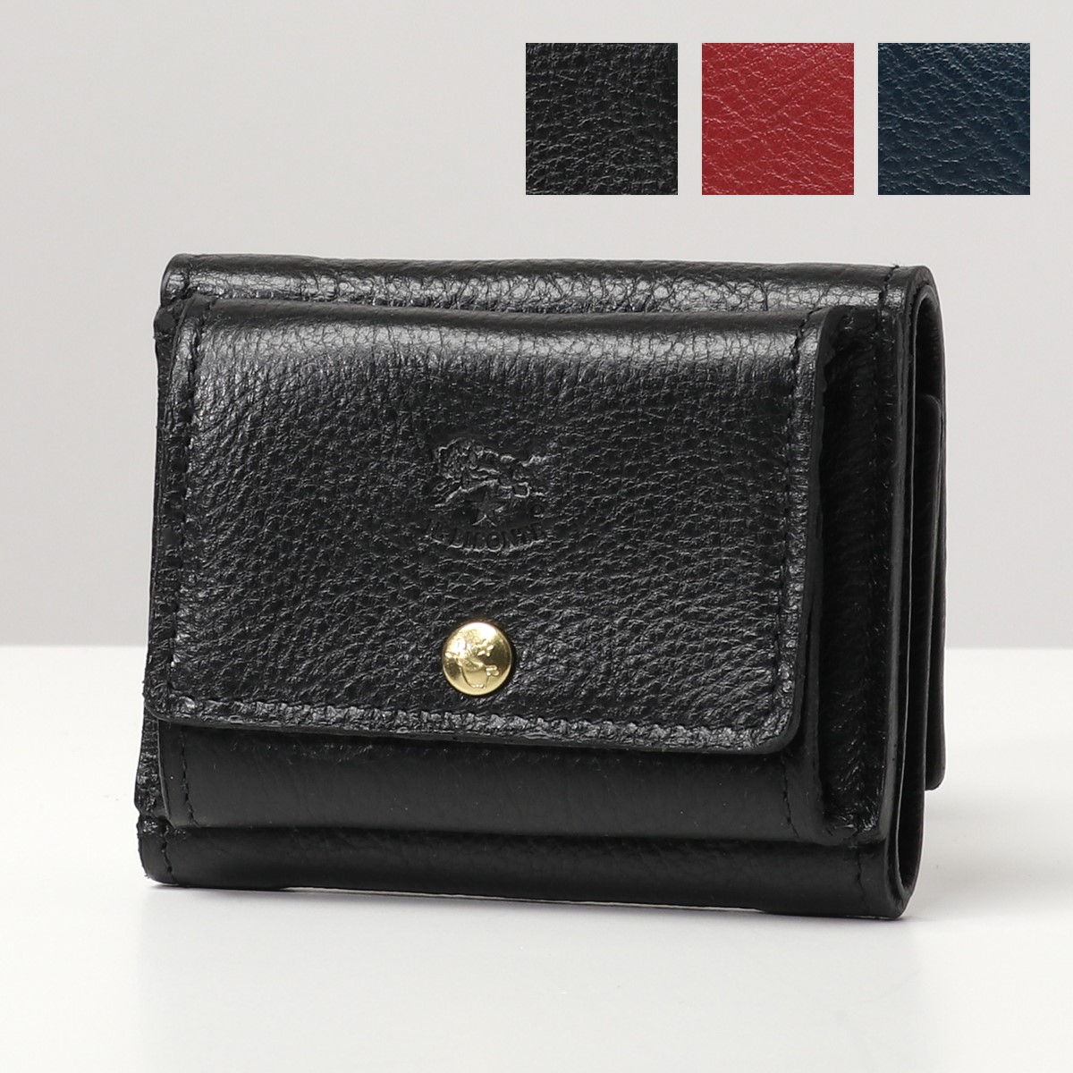 上質で快適 Il Bisonte イルビゾンテ C0940 P Vacchetta カラー3色 レザー 三つ折り財布 ミニ財布 レディース メンズ 豪華 Bolshakova Interiors Com