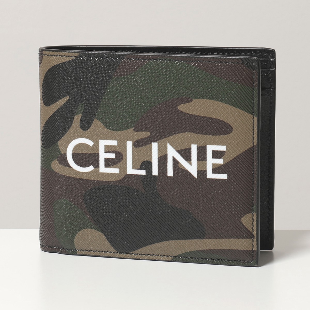 新作 10 Offクーポン対象 28日9時59分まで Celine セリーヌ 10c872den 15kh Bi Fold Wallet With Coin 二つ折り財布 カモフラージュ ロゴ 小銭入れあり Khaki メンズ 2021ss Cp 10 人気ブランドを Insfatima Com Ar