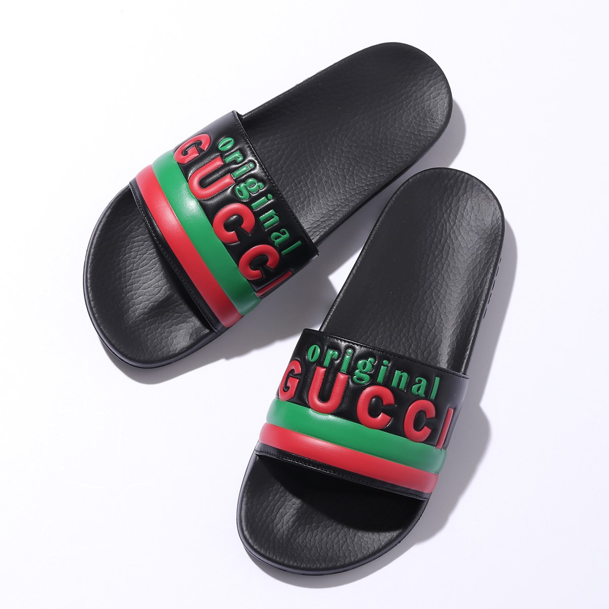 楽天市場 Gucci グッチ 6321 Dir00 ラバーサンダル スライドサンダル シャワーサンダル スポーツサンダル ロゴ 靴 1000 Nero メンズ インポートセレクト Musee