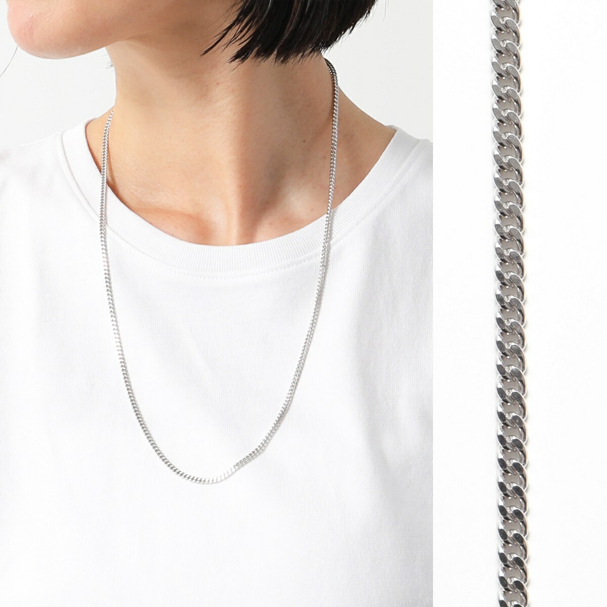楽天市場】TOMWOOD トムウッド ネックレス Curb Chain M 24.5inch