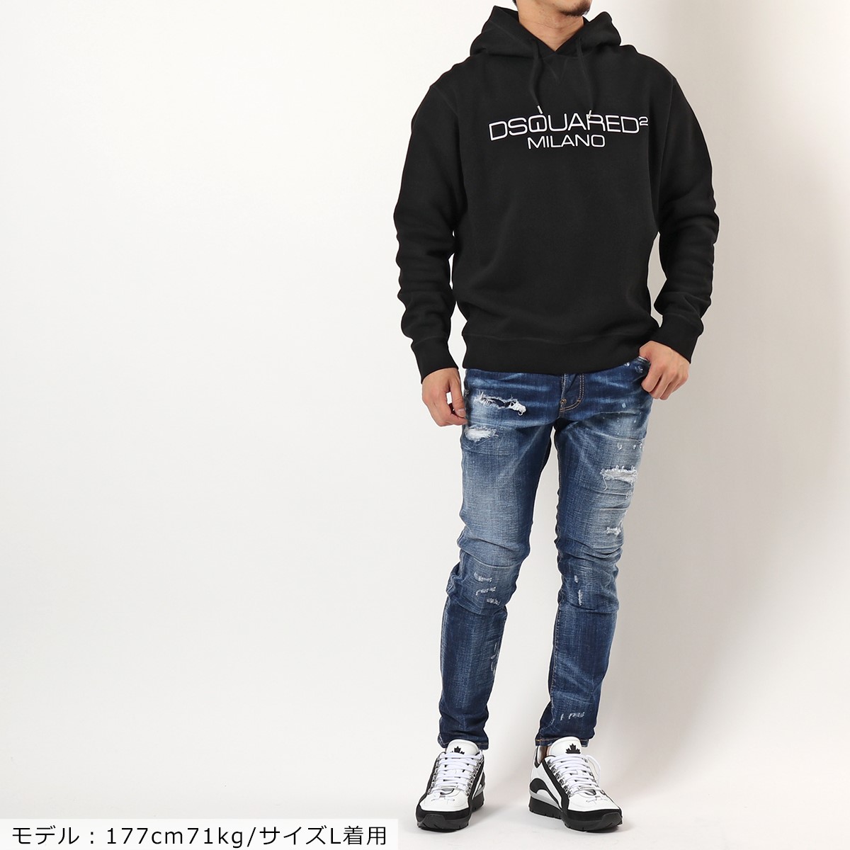 最大92%OFFクーポン 新品 DSQUARED2 MILANO HOODIE スウェット